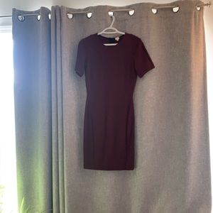 WILFRED maroon dress